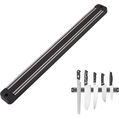 royaluxe -Couteaux Barre Magnétique Aimantée Murale Pour Rangement Cuisine Garage Outils Porte-couteau mural magnétique (1/4)