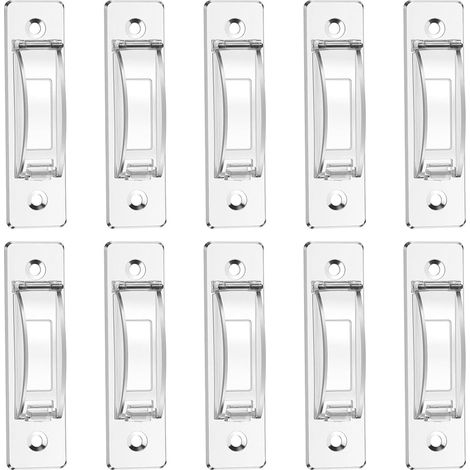 Lot de 10 protections transparentes pour interrupteurs électriques - Installation facile - Aucun outil nécessaire pour changer la maison (1/5)