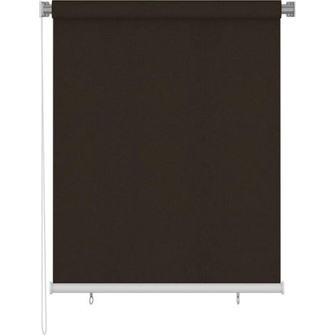 Tenda a rullo  Tenda avvolgibile per Esterni 125(L)x140(A) cm Marrone (1/3)