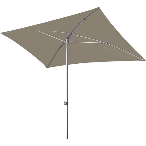 Doppler ACT 225 x 120 RO-TILT Sonnenschirm 225 x 120 cm Mittelmastschirm Mittelstock 5 Farbvarianten 846 Greige