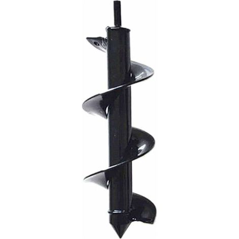 - Remplacement pour essence perceuse électrique marteau sol tarière foret planteur jardin tarière trou pelle tête noir 522cm (1/5)