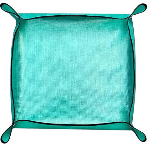 1. Wasserdichte Gartenmatte 66 cm zum Umtopfen von Pflanzen, zum Schutz des Bodens, zum Mischen von Blumenerde und für Arbeiten im Hausgarten.
