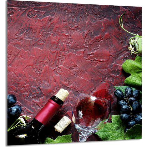 Panneau en verre POUR la cuisine 60x65 Vin (1/5)