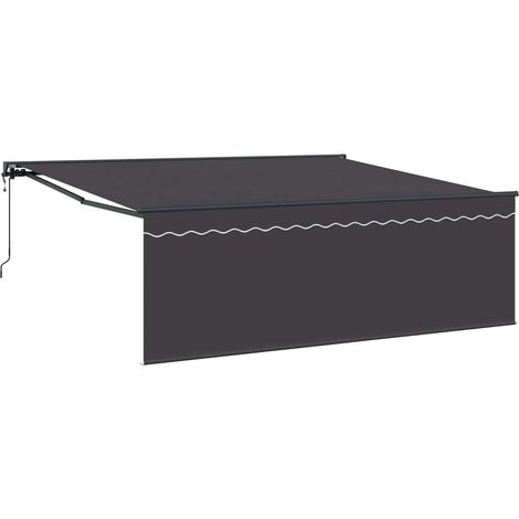 Maison Exclusive - Struttura della tenda Giallo e Bianco 350 x 250 cm