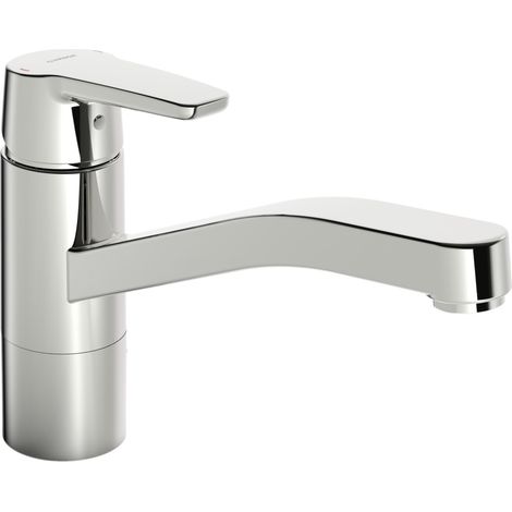 HANSA HANSAPOLO Küchenarmatur, Niederdruck, Ausladung 215mm, (1/5)