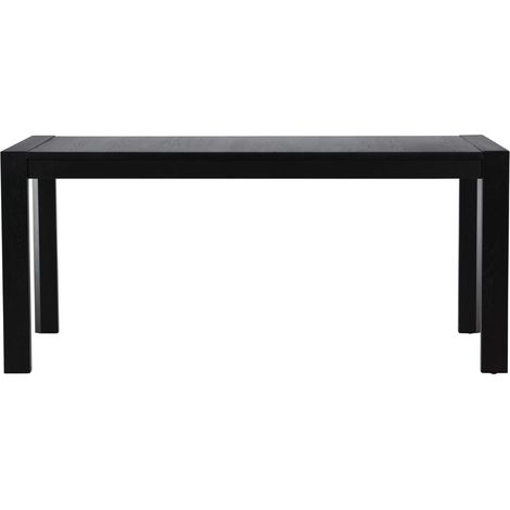 Slider Esstisch mit Auszug 95x250 cm schwarz. (1/4)