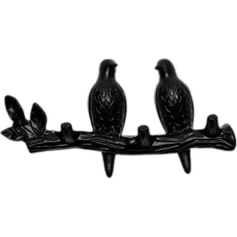 Porte-clés/porte-manteau/porte-oiseaux mural (1/5)