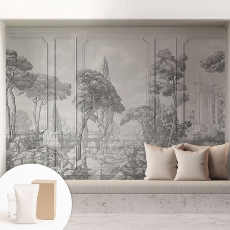 Newroom Tapete Dekorative Vliestapete mit Kleber Modern für Wohnzimmer Schlafzimmer Stimmungsvolle Natur 208x146 cm (1/5)