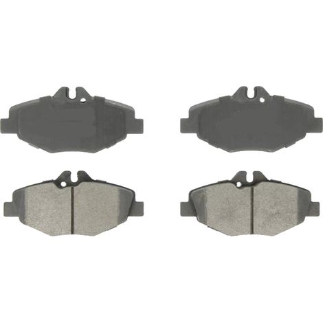 KIT PASTIGLIE FRENO ANTERIORI compatibile con MERCEDES-BENZ CLASSE E (W211) / PASTIGLIE FRENANTI AUTO OEM P 50 049 / A 00 471, / SOSTITUZIONE DIRETTA / BASSA POLVERE / SILENZIOSO