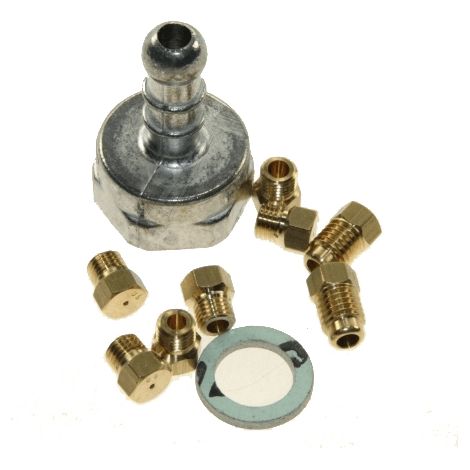 KIT INJECTEUR GAZ BUTANE pour CUISINIERE BOMPANI - 39509