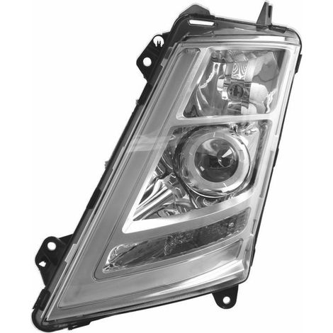 PROIETTORE SINISTRO MANUALE XENO CON ECU BASE CROMATA SENZA LAMPADINA - VOLVO - FH4 - 22239247 - 24159376 (1/5)