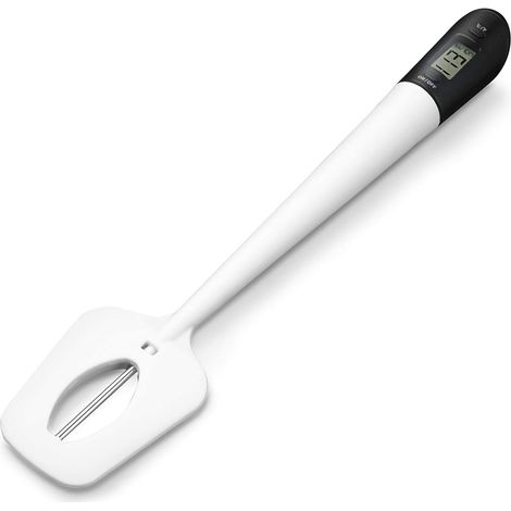 Filiyano – outil de décoration en – Thermomètre numérique pour pâtisserie - Lecture instantanée - Thermomètre de cuisine et spatule - Manomètre et (1/4)