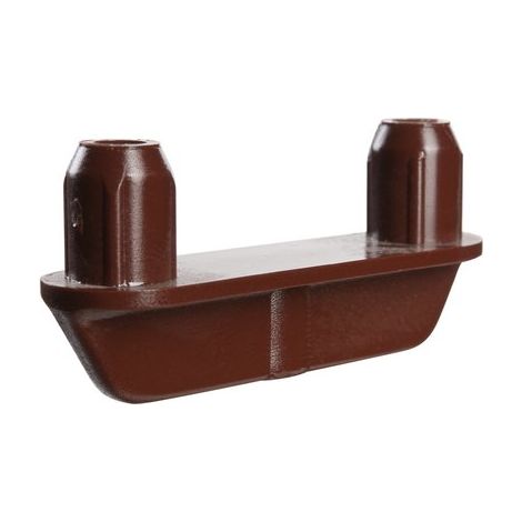 Guide de glissement Hettich MB-Führungsgleiter STB 35 en plastique brun pour meubles et armoires (1/3)