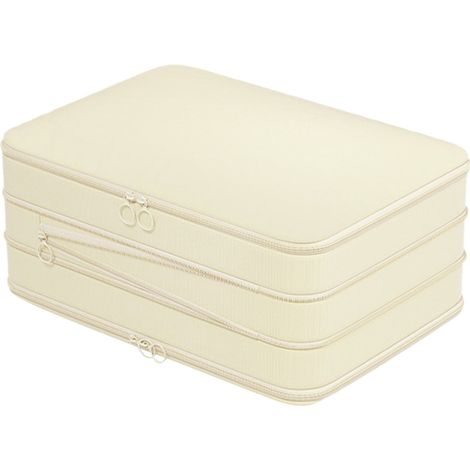 Borsa portaoggetti a compressione a tre strati salvaspazio, borsa multifunzionale per riporre trapunte, vestiti, coperte e altri articoli per la casa. (1/3)