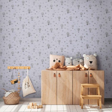 Papier peint Gris Lilly & Luis Papier peint "770772" (1/4)