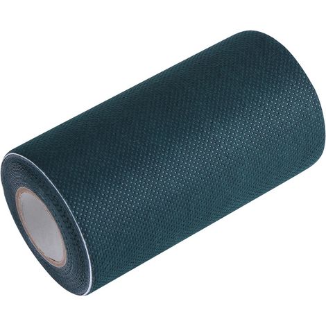 Ruban adhésif de jonction pour gazon artificiel vert 5 m x 15 cm, pour la fixation et le raccordement de moquette. (1/5)