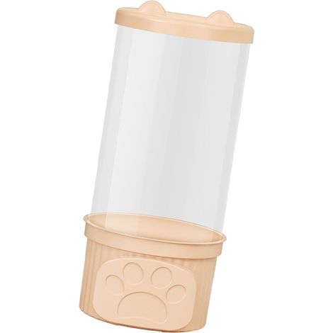 Contenitore per giocattoli Contenitore per giocattoli in PET Trasparente Cilindro in peluche con coperchio in PP per l'organizzazione domestica Rosa (1/5)