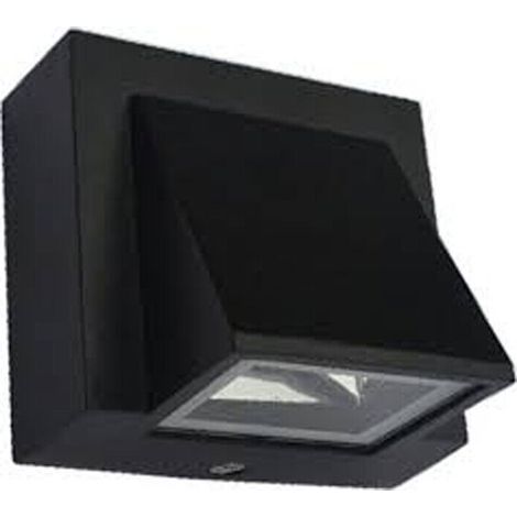 APPLIQUE LED COB IP65 SPOT 5W APPLIQUE NOIRE LUMIÈRE FROIDE 6000K