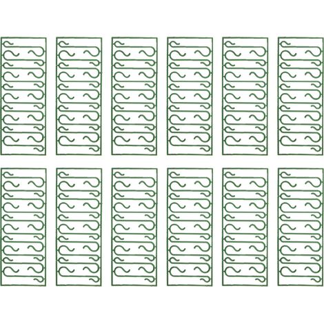 Crochet Pour Ornements De Noël - Crochet En Fil Métallique - Pour Boules De Noël Lumières Arbres Et Guirlandes - Lot De 100 (1/5)