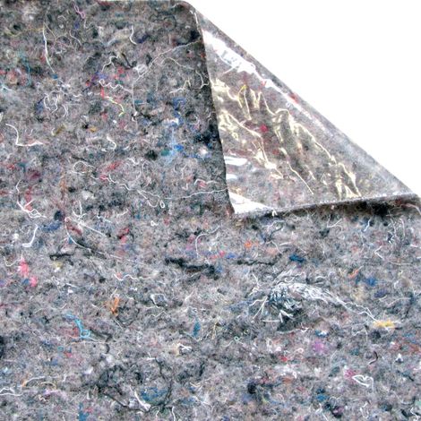 TENAX Feltro Protettivo Painter Pad 1,00x10m Grigio, Impermeabile e Antiscivolo, per Lavori di Tinteggiatura e Manutenzione (1/4)