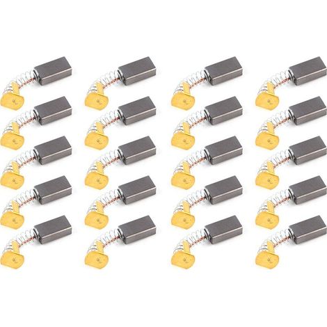 20x Balais de charbon pour moteur 5 x 8 x 15mm outil électrique