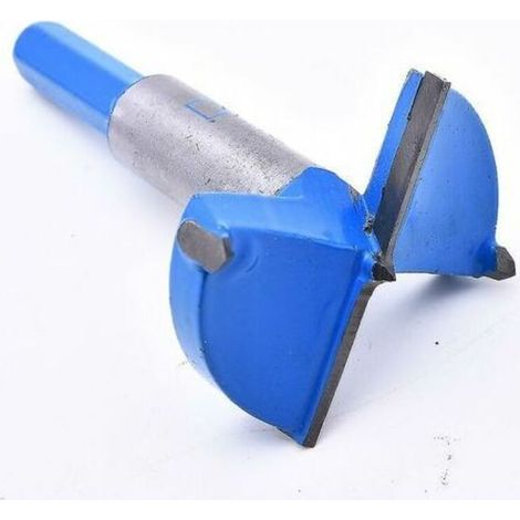 Mèche à bois Forstner 100 mm TCT – Tige hexagonale et ronde – Pour perçage de trous nets dans bois tendre et dur