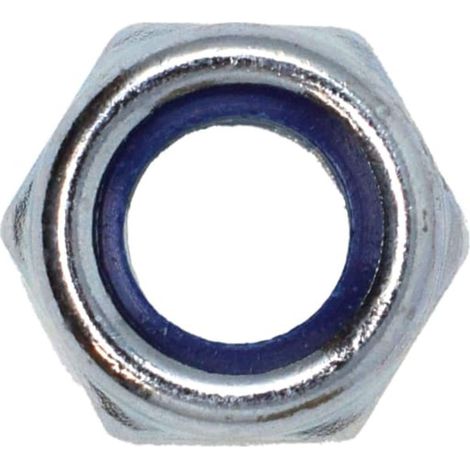 METALMATE Type P Nylon Insert Nut Zp M8 Box 100