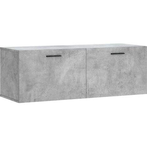 Maison Exclusive - Armario de pared madera ingeniería gris hormig (1/5)