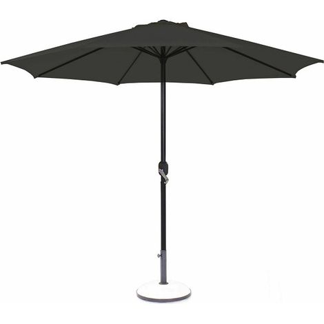 Ombrellone da Giardino - Vari Colori e Diametro - CRIOMB  Ombrellone - LAICA - con Palo Centrale - Grigio - D 270 x H 240cm - CRIOMB16