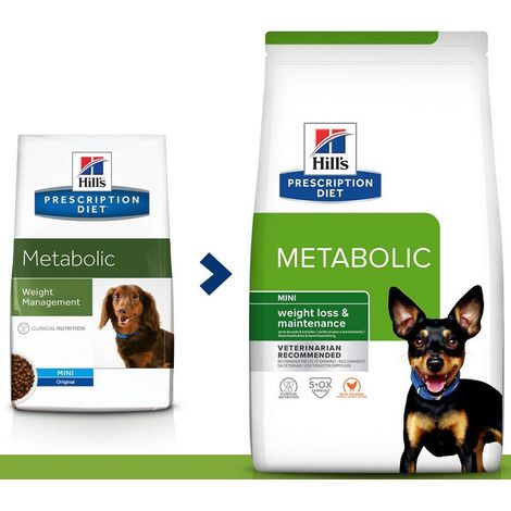 Hills Dog Prescription Diet Mini Metabolic Weight Management - Sacco 6 Kg - Cibo Secco Cani (1/2)