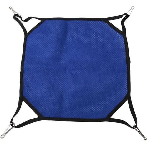 SABIR-Hamac - OKUMGGYJ - Hamac respirant - Bleu - Intérieur - Petit animal (1/5)