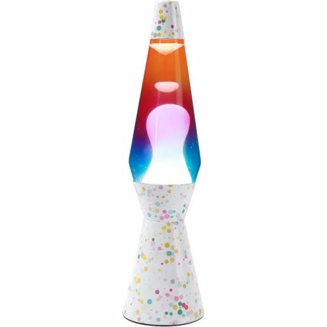 i-total iTotal Bubbles lampada a lava colorata 40 x 9 cm