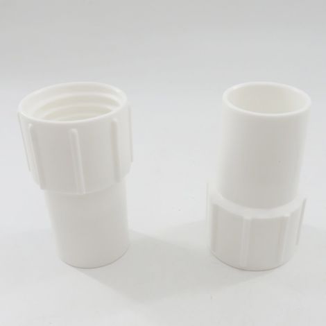 Raccord de tuyau de nettoyage de piscine 38 mm avec tuyau d'aspiration de rechange, raccord de tuyau d'eau enroulé en spirale (une pièce)