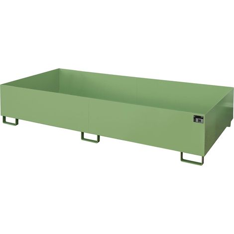 Bauer Regalwanne RW 2700-3, lackiert, Resedagrün