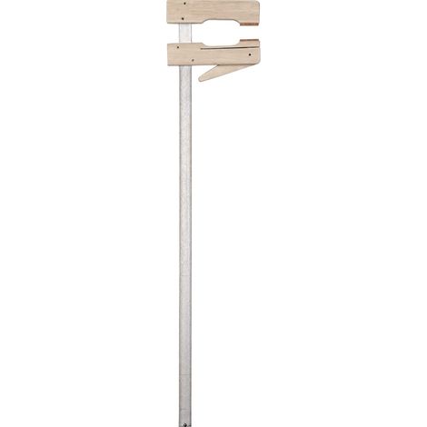 Serre-joint en bois 600x110 avec surfaces en liège, largeur de serrage 600 mm, profondeur de serrage 110 mm, traitement sans points de pression, serre-joint à serrage rapide pour maintenir (1/3)