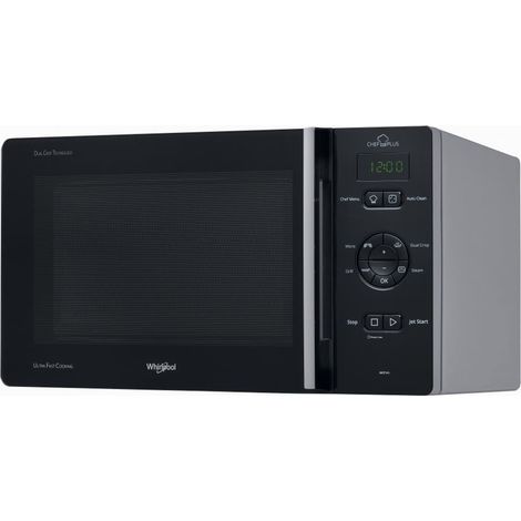 Whirlpool Chef Plus MCP 346 SL Silber Grill-Mikrowelle Arbeitsplatte 25 l 800 W