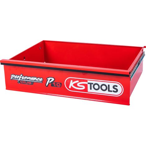 KS TOOLS Tiroir avec logo et glissières à billes pour servante P10 568x398x145 mm - 873.0008-R002P