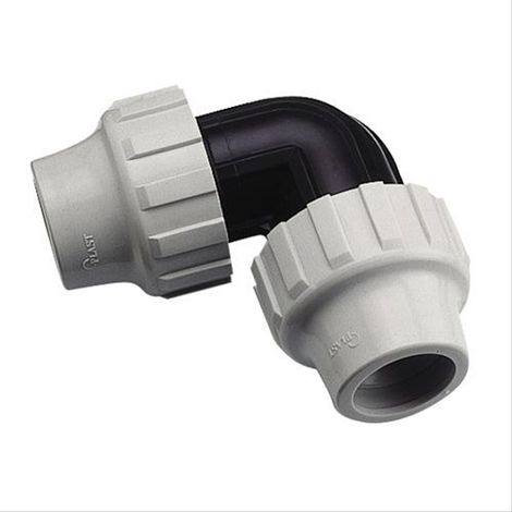Coude plast. égal PE D63