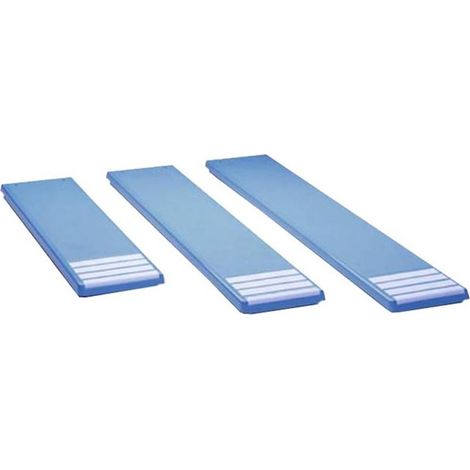 Astralpool – Tapis de sol pour piscine en polyester et fibre de verre – Largeur 0,4 m – Longueur 1,8 m – Couleur bleu ciel avec gravure antidérapante (1/2)
