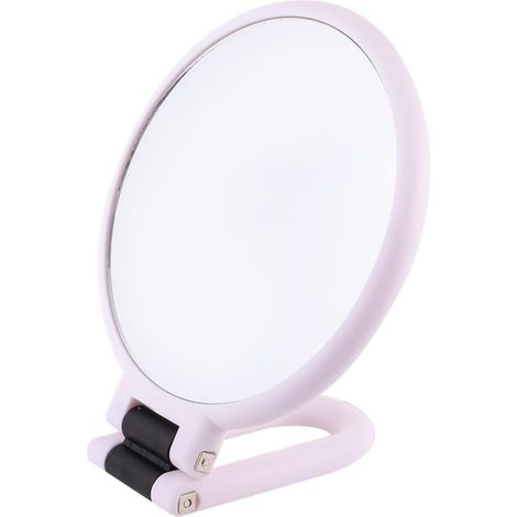 Miroir de Maquillage Pliable Miroir Cosmétique Double Face Pratique et Léger（10X）