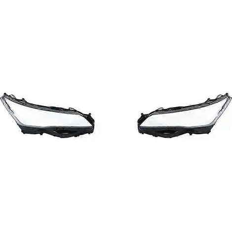 Compatible avec Toyota Avalon 2019-2021 : Coque de phare transparente, cache-phare, abat-jour, remplacement de l'abat-jour d'origine (paire). (1/5)