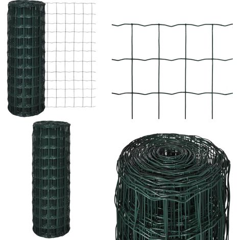 Maschendraht Gitterzaun gitter 25x0,8m Gartenzaun - Gartenzaun - Maschendrahtzaun - Metallzaun - Stabiler Zaun - Gartenzubehör - Home & Living (1/4)