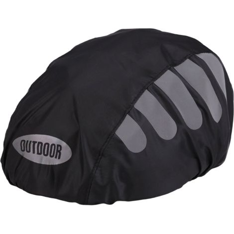Couvre-Casque Velo - Imperméable Vent Résistant - Bande Réfléchissante - Universel Taille Unique - 1 Pièce (1/5)