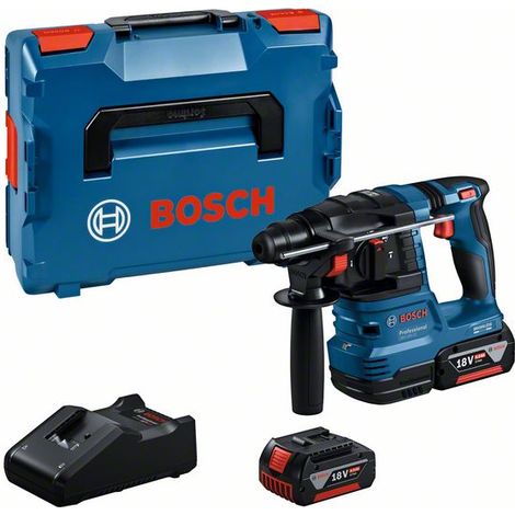 Bohrhammer BOSCH GBH 18V-22 (2 x 4,0 Ah + GAL18V-40 + L-Boxx 136)