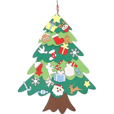 1 sapin de Noël en feutrine pour enfants (1/3)