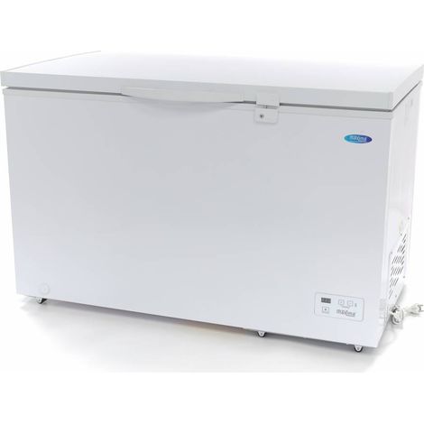 Congélateur coffre 345L - sur roulettes - avec panier suspendu - Maxima