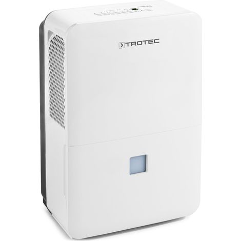 Trotec – Déshumidificateur électrique portable 46,8 l/24 h – Pour 150 m² – Hygrostat intégré – Débit d'air 345 m³/h – Arrêt automatique bac plein — vue 4