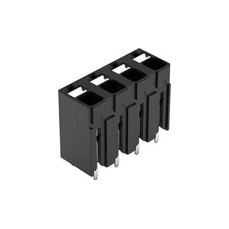 WAGO 2086-3104 Borne pour circuits imprimés 1.50 mm² Nombre de pôles 4 noir 1 pc(s) (1/2)