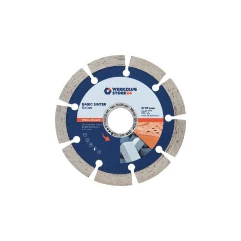 WS24 disco diamantato Basic sinterizzato calcestruzzo 115 mm - WS24-100429 (1/5)