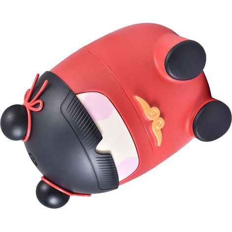 Tirelire pour enfants avec serrure - Tirelire plastique sécurisée pour garçons et filles - Grande capacité, design rouge inspiré (1/5)